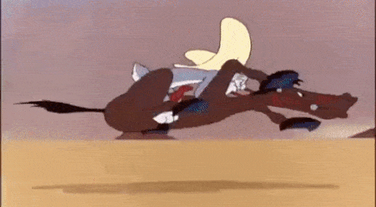 Animated GIF of Bugs Bunny cartoon